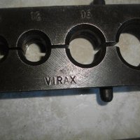 VIRAX 10-22mm/UNICUM 8-18mm-Профи Конусна Дъска За Огъване/Конуси Тръби-Тръборазширител-Франция/Герм, снимка 7 - Други инструменти - 39234284