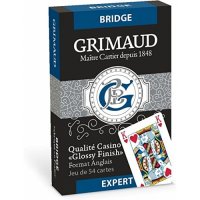 карти за игра   GRIMAUD BRIDGE STANDART INDEX нови  Това тесте Grimaud Bridge от 54 карти, снимка 2 - Карти за игра - 39735536