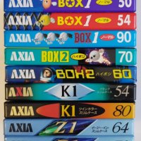 AXIA колекция аудиокасети японски ; цената е за всички заедно, снимка 2 - Аудио касети - 41654270