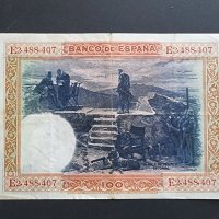 Банкнота 1 . Испания. 100 песети. 1925 година., снимка 4 - Нумизматика и бонистика - 41909762