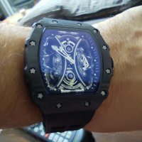 Richard Mille Carbon, снимка 1 - Мъжки - 34380491