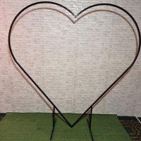 Метална арка сърце , снимка 1 - Декорация - 39945896