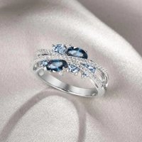 Сребърни пръстени, снимка 2 - Пръстени - 40013305