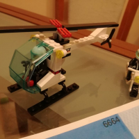 Стар конструктор Лего Police - Lego 6664 - Chopper Cops, снимка 2 - Колекции - 36333343