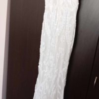 Дълга рокля тип русалка с пайети, снимка 3 - Рокли - 44334398