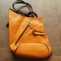 VERA PELLE MADE IN ITALY Genuine Leather Bag раница естествена кожа 16-55, снимка 8 - Раници - 41713319