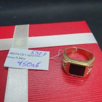 Златен мъжки пръстен 5.84гр-14к, снимка 1 - Пръстени - 42597214