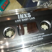 INEXS LIVE BABY LIVE-КАСЕТА-ОРИГИНАЛ BIEM МУЗИКАУТОР 1607230715, снимка 8 - Аудио касети - 41562226