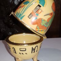 Порцеланово яйце в стил Феберже , снимка 4 - Декорация за дома - 44292686