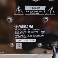 Yamaha YST SW012 активен субуфер , снимка 8 - Тонколони - 39276989