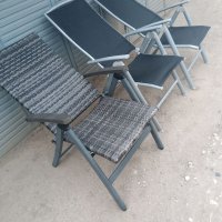 Шезлонг сгъваем стол алуминиеви,Шезлонг разтегателен,алуминиеви столове за плаж, къмпинг, море, пла , снимка 11 - Къмпинг мебели - 41242484
