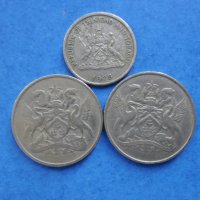 Лот монети Тринидад и тобаго, снимка 2 - Нумизматика и бонистика - 42206614