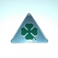 Емблема Quadrifoglio Verde за калник за Алфа Ромео, снимка 3 - Аксесоари и консумативи - 31583028