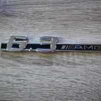 Мерцедес Mercedes Benz 6.3 AMG сребриста емблема, снимка 1 - Аксесоари и консумативи - 44179335