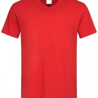 Мъжки тениски с остро деколте, снимка 6 - Тениски - 34394106