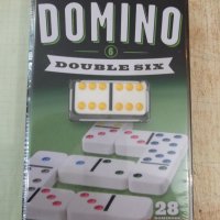 Игра "TACTIC DOMINO 6 DOUBLE SIX" нова в метална кутия, снимка 1 - Домино - 41967632