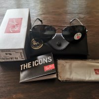 Слънчеви очила Ray Ban Aviator Polarized RB 3025 002 58 , снимка 9 - Слънчеви и диоптрични очила - 42605270