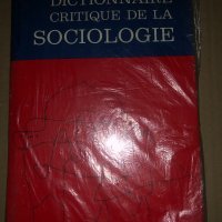 Dictionnaire critique de la sociologie , снимка 1 - Чуждоезиково обучение, речници - 34675742