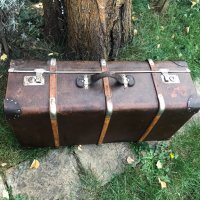Пътнически куфар Немски, снимка 1 - Антикварни и старинни предмети - 42721816