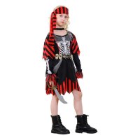 Детски костюм на Пират със скелет, снимка 1 - Детски комплекти - 42670263