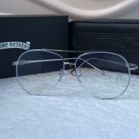 CHROME HEARTS мъжки прозрачни слънчеви очила диоптрични рамки, снимка 6 - Слънчеви и диоптрични очила - 38809540