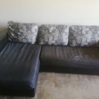 Ъглов диван с функция за сън, снимка 4 - Дивани и мека мебел - 41977969