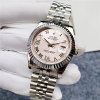 Дамски часовник Rolex Lady-Datejust Pink Roman с автоматичен механизъм, снимка 1 - Дамски - 40995193