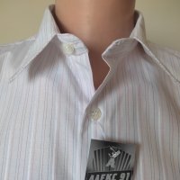 Продавам мъжка риза с къс ръкав,елегантна спортна , снимка 2 - Ризи - 41470331