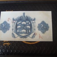 	2 шилинга и 6 пенса 1921 г 	Leeward Islands ламинирано копие, снимка 2 - Нумизматика и бонистика - 41567221