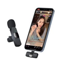 Микрофон за Смартфон, Type C, IPhone, за Android, микрофони, безжичен, жак, интервю, букса, Type-C, снимка 7 - Слушалки, hands-free - 41942612