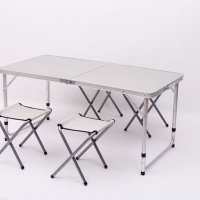 Сгъваема градинска маса със 4 стола , снимка 7 - Къмпинг мебели - 41980965