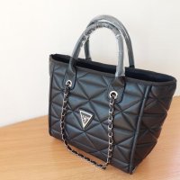 Луксозна Черна чанта  Guess код Br.444, снимка 3 - Чанти - 34489842