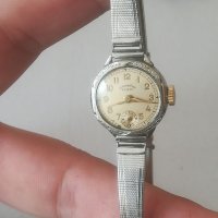 Дамски часовник Chronometre Suisse. DRGM - Germany. Vintage watch. Гривна. Механичен механизъм. , снимка 13 - Гривна - 40602025