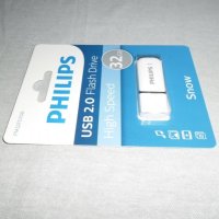 USB 2.0 Flash Drive/ Флашка Philips 32 GB., снимка 2 - USB Flash памети - 41485352
