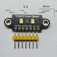 TCS34725 RGB Light Color Sensor , снимка 3 - Друга електроника - 34858663