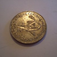  монета 50 франка 1975г, снимка 2 - Нумизматика и бонистика - 34827163