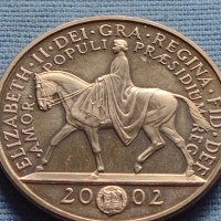 Монета 5 паунда 2002г. Великобритания Златният юбилей на Кралицата 40434, снимка 4 - Нумизматика и бонистика - 42711350