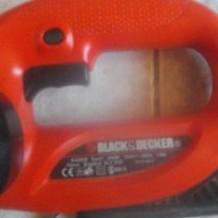 Black Decker KA293E-Английски Мини Лентов Шлайф-Ел.Пила-350 W-ОТЛИЧЕН-Шлайфане Труднодостъпни Места, снимка 12 - Други инструменти - 42444011