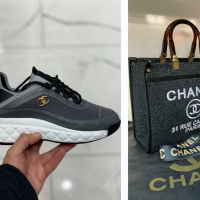 Дамски комплект чанта и обувки Chanel код 76