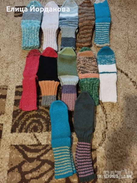 33 броя плетени чорапи, снимка 1