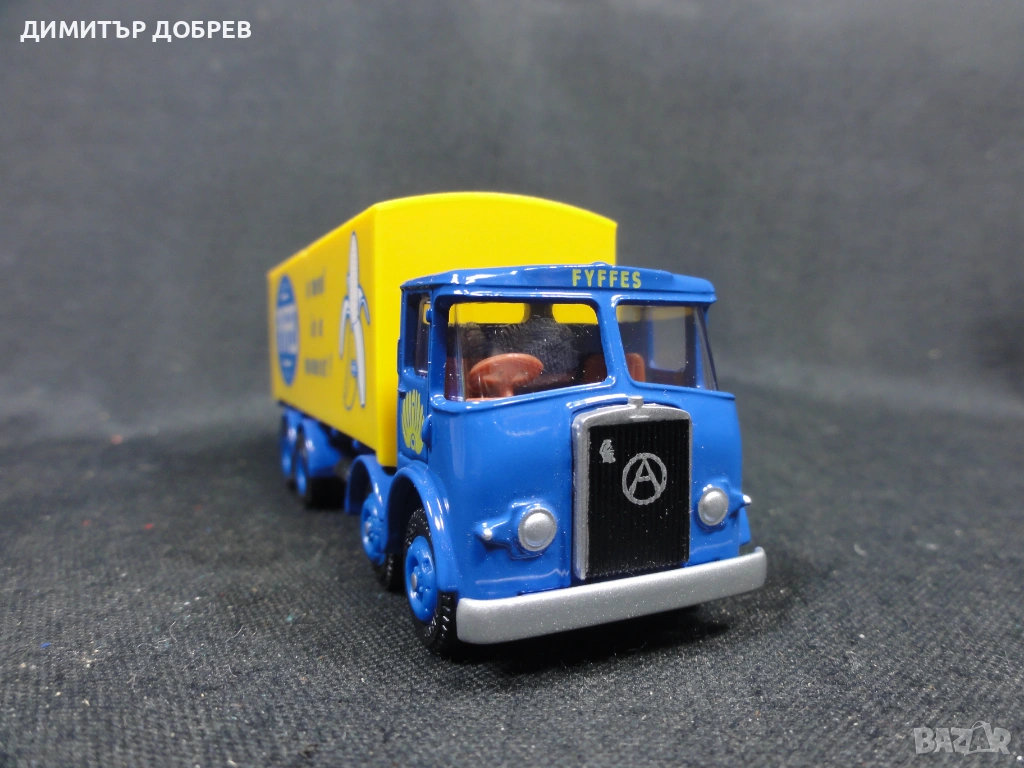 СТАРА РЕТРО МЕТАЛНА КОЛИЧКА КАМИОН ATKINSON MK I E.F.E. 1/76 , снимка 1