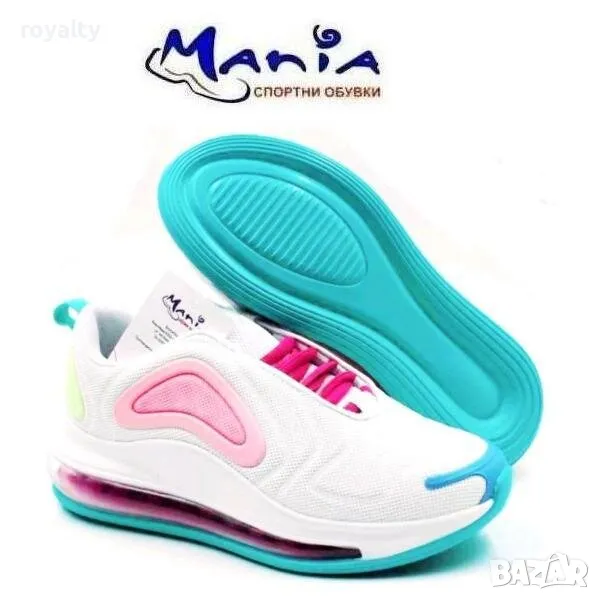 Дамски маратонки с камера в преливащи цветове, снимка 1