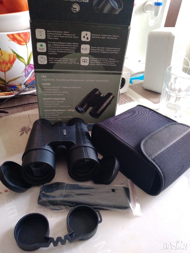 Бинокъл Bnice 10×40, нов., снимка 1