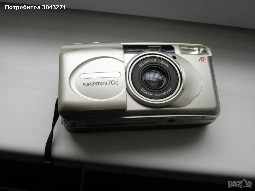 Olympus Superzoom 70G 35mm филмов фотоапарат тип „point & shoot“, снимка 1
