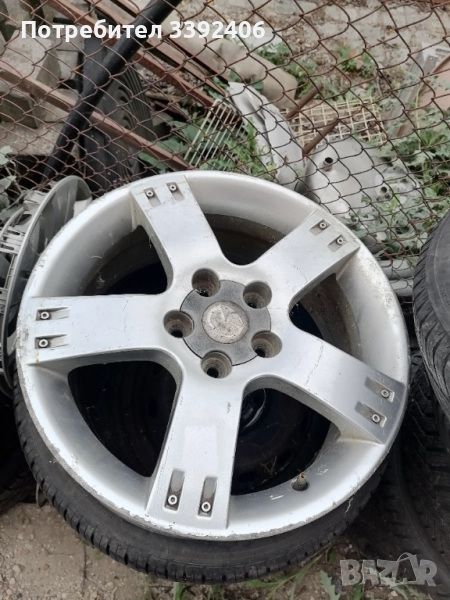 4бр алминиеви джанти 17 цолови за Мазда 6 , снимка 1