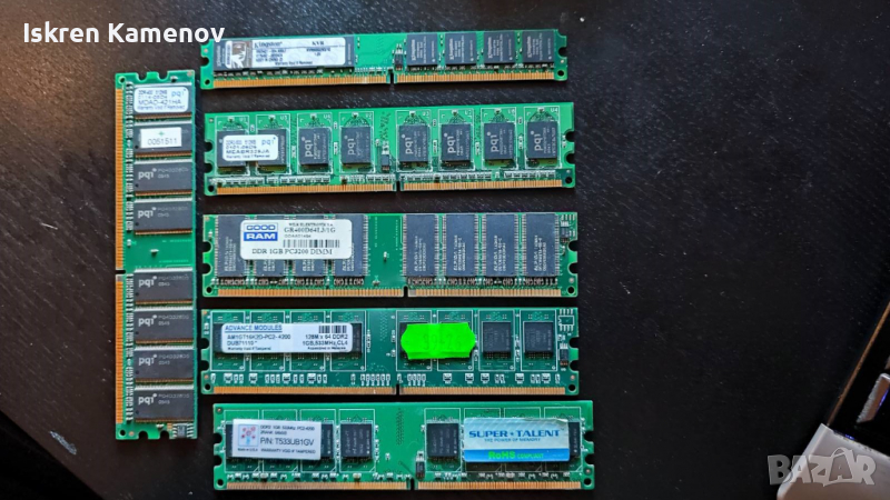 Рам памети различни видове в описанието ги има., снимка 1