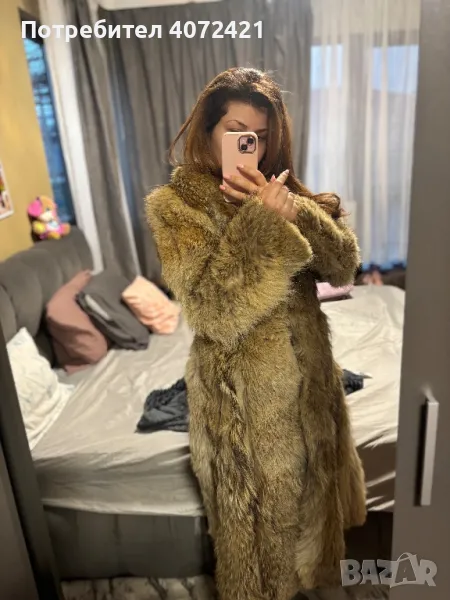 Палто от естествен косъм , снимка 1