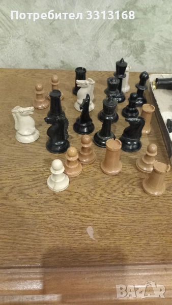 Резервни фигури за шах от бакелит, снимка 1