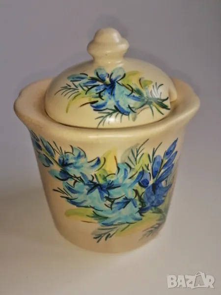 Керамична захарница Англия, снимка 1