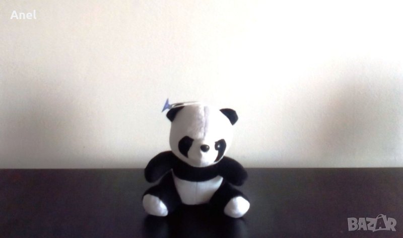 Красиво плюшено мече-панда с възможност за окачване, снимка 1
